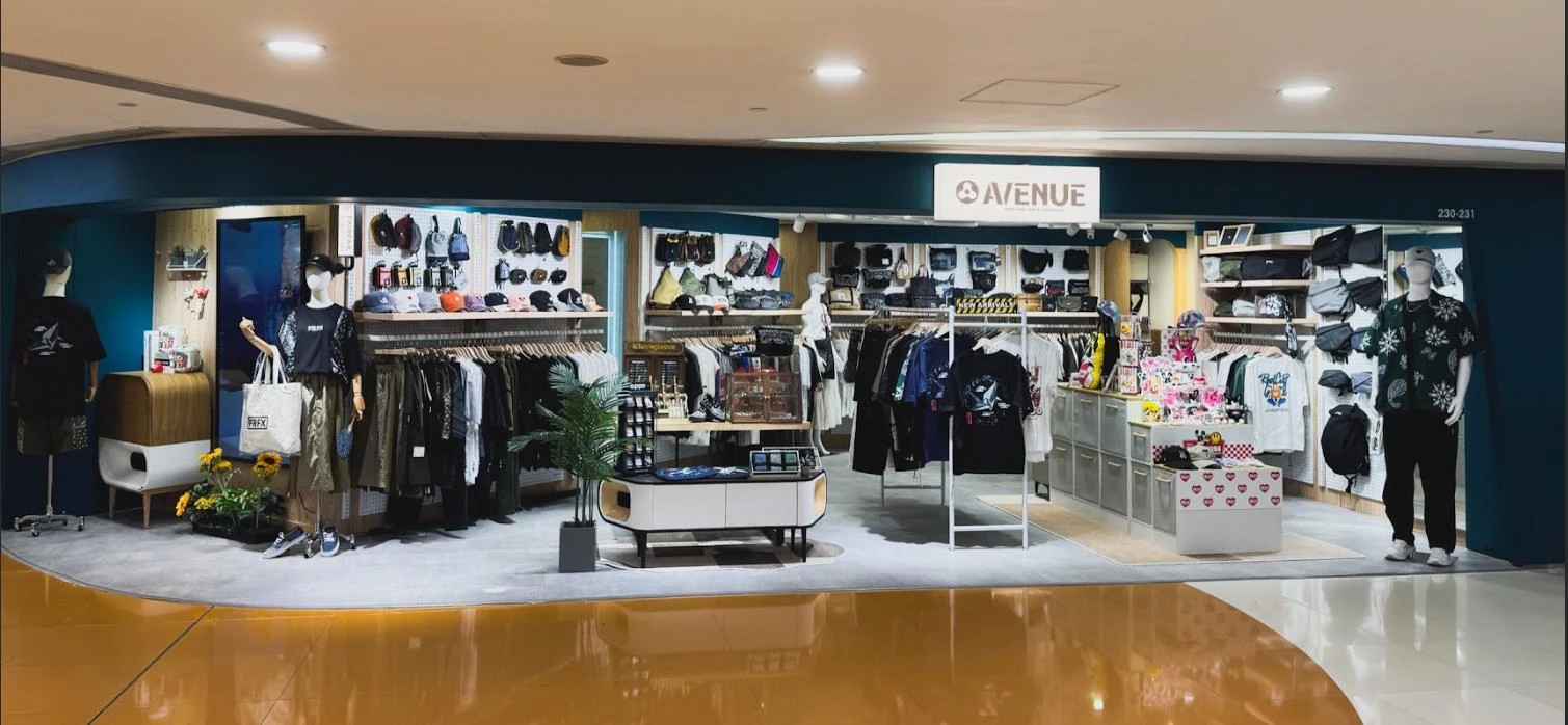 AVENUE 香港荃灣廣場品牌店舖案例